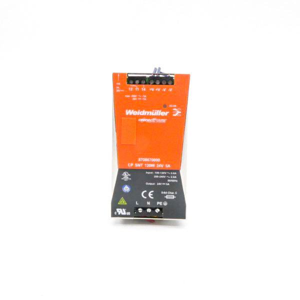 WEIDMULLER 8708670000 24V 5A UNMP