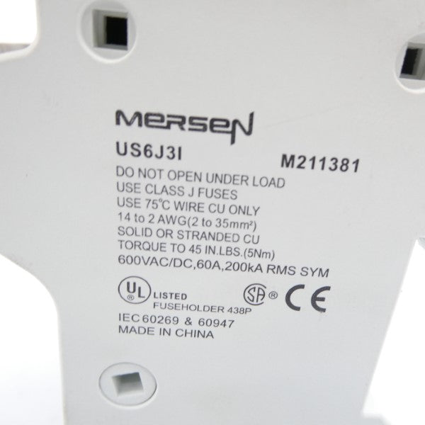 MERSEN US6J3I M211381 600VAC/DC UNMP