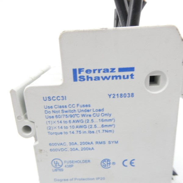 FERRAZ SHAWMUT USCC3I Y218038 600VAC/DC 30A UNMP