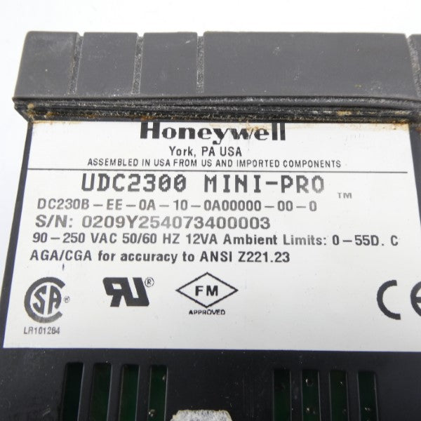 HONEYWELL DC230B-EE-0A-10-0A00000-00-0 90-250VAC UNMP