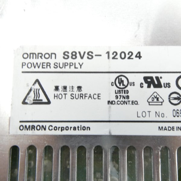 OMRON S8VS-12024 100-240VAC 1.9A UNMP