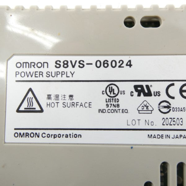 OMRON S8VS-06024 100-240VAC 1.7A UNMP