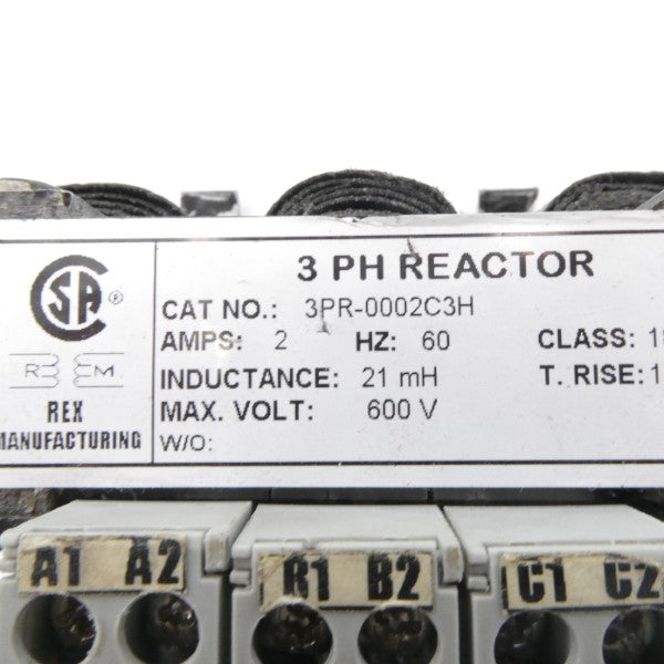 REX MANUFACTURING 3PR-0002C3H 600V 2A UNMP