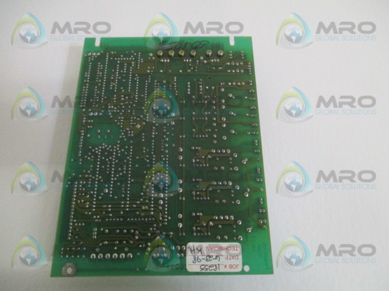 RELIANCE ELECTRIC 802285-76 CONTROL BOARD UNMP