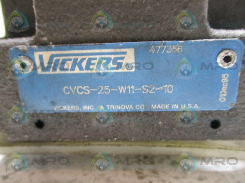 VICKERS CVCS-25-W11-S2-10 VALVE  UNMP
