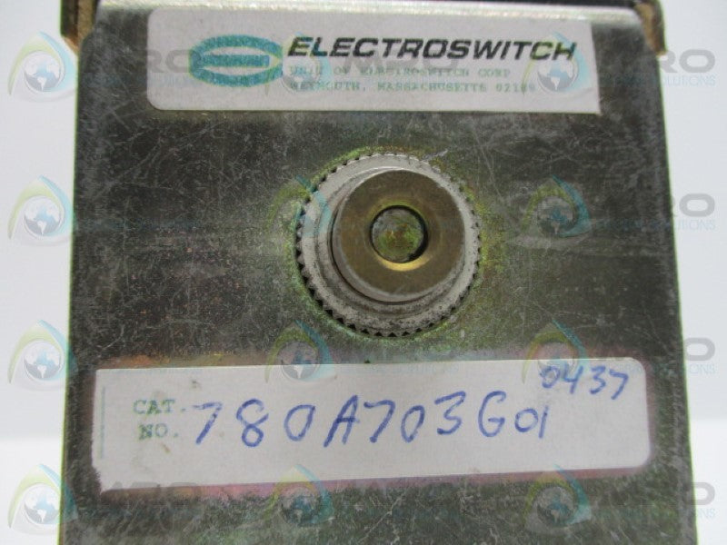 ELECTROSWITCH 780A703G010437 ROTARY SWITCH  UNMP
