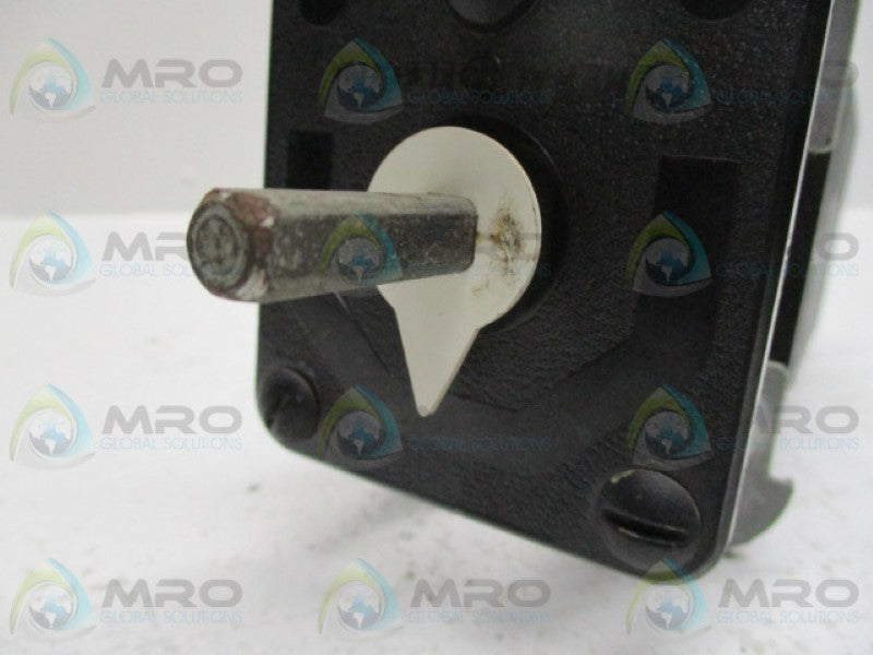 GENERAL ELECTRIC 16SB1DB5A31SST4P ROTARY SWITCH  UNMP