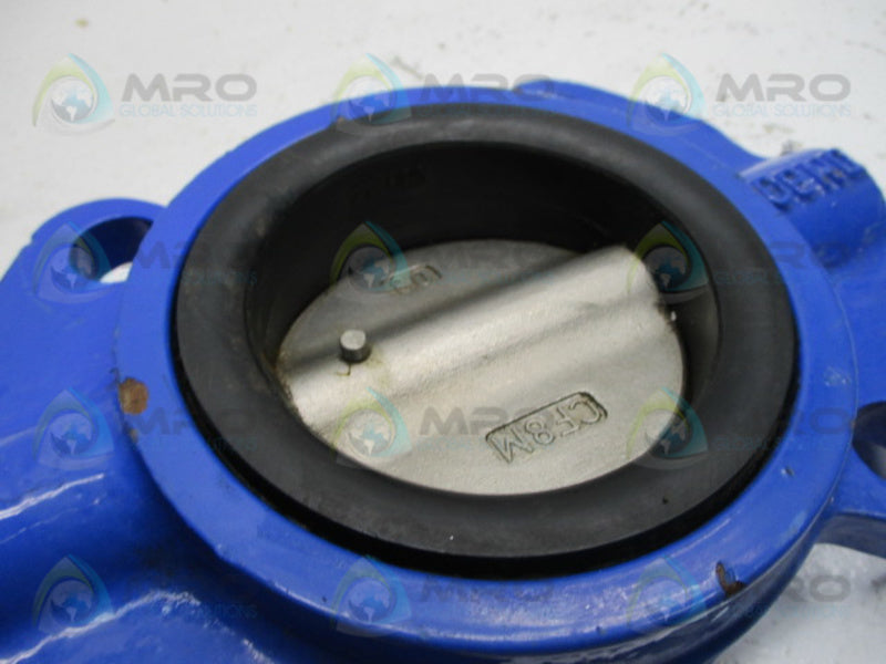 SMITH COOPER WSEL-2711 BUTTERFLY VALVE 3"  UNMP
