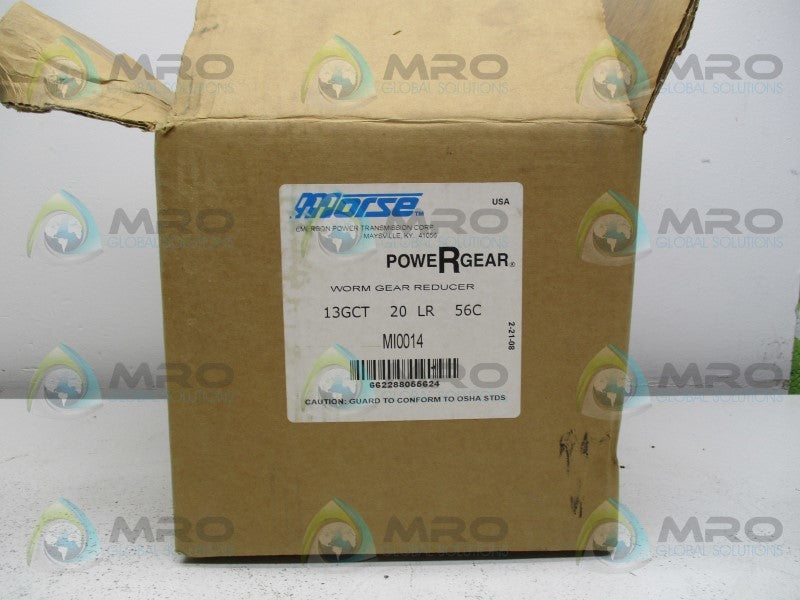 MORSE 13GCTLR56C GEAR REDUCER  UNMP