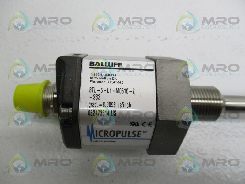BALLUFF BTL-5-L1-M0610-Z-S32 LINEAR TRANSDUCER NSMP