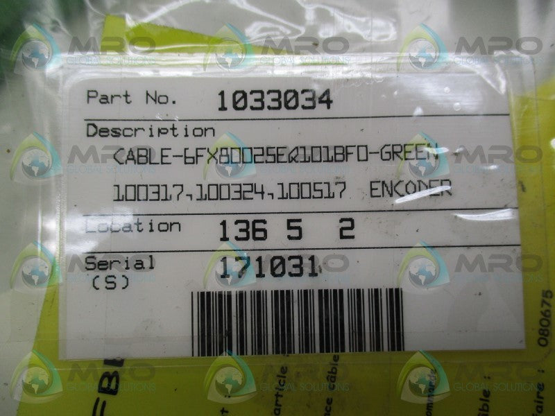 DESINA 2EQ10-015 CABLE  NSMP