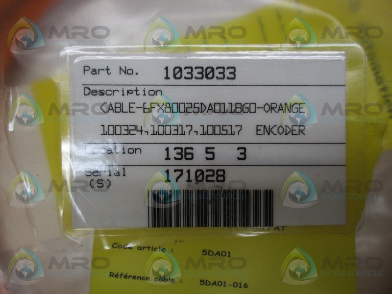 DESINA 5DA01-016 CABLE  NSMP