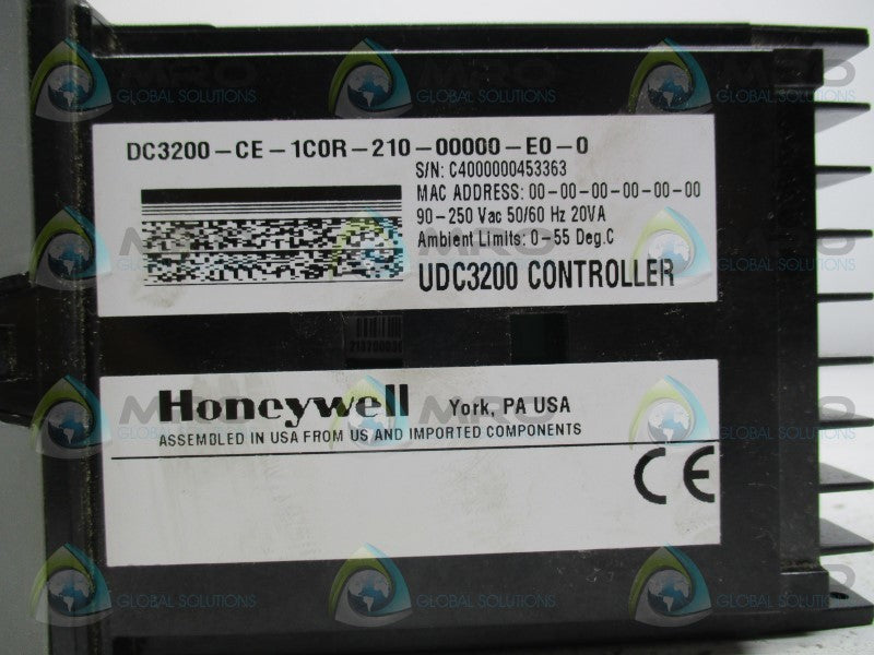 HONEYWELL DC3200-CE-1C0R-210-00000-E0-0 TEMPERATURE CONTROLLER  NSMP