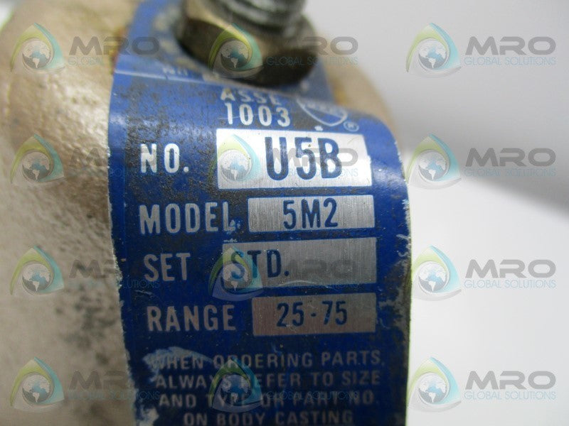 UPC 5M2 WATER PRESSURE REDUCING VALVE  NSNP