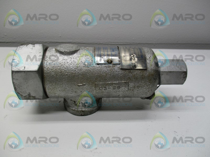 KUNKLE 71S-E RELIEF VALVE 3/4"  UNMP
