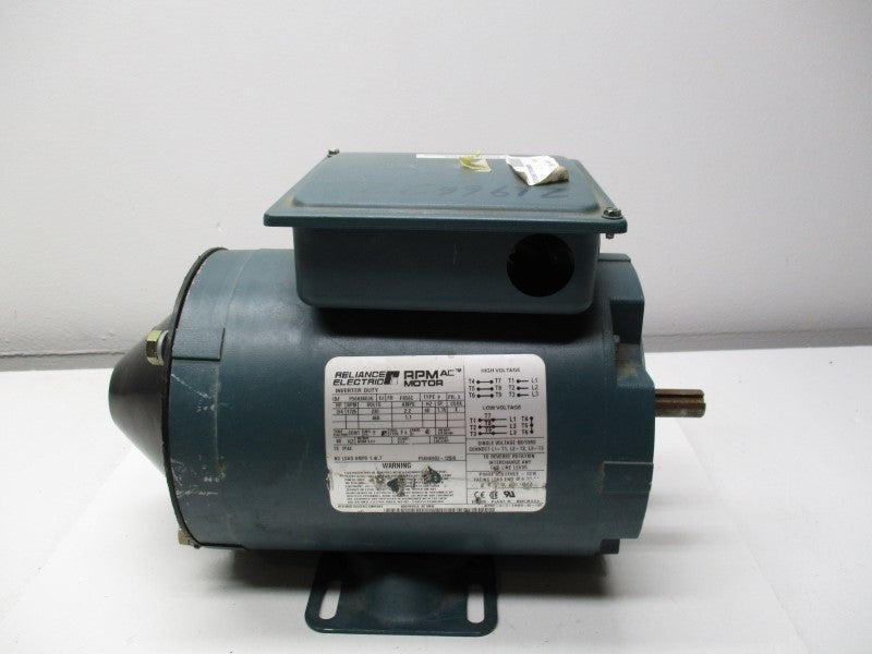 RELIANCE P56H6603G 3/4 HP 25: 1 RATIO GEAR MOTOR  UNMP