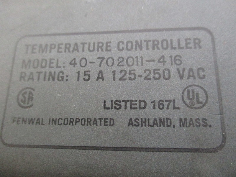 FENWALL 40-702011-416 TEMPERATURE CONTROLLER  NSNP