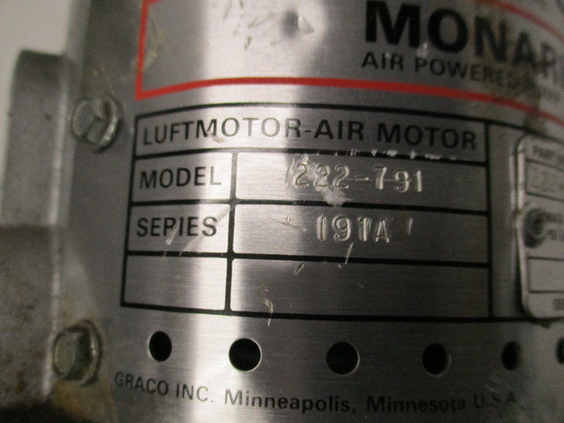GRACO 222-791 PNEUMATIC PUMP  UNMP