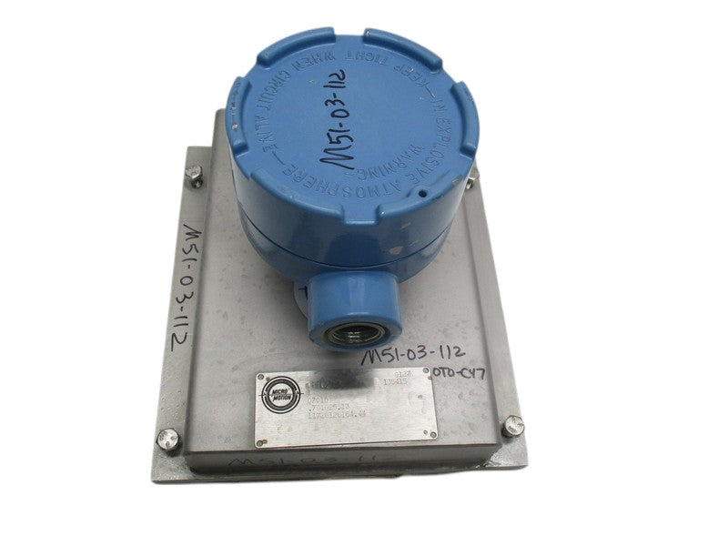 MICRO MOTION DS012S109 MASS FLOW SENSOR TRANSMITTER  UNMP