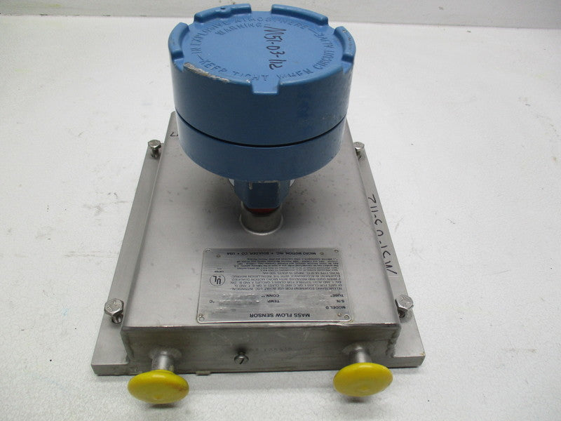 MICRO MOTION DS012S109 MASS FLOW SENSOR TRANSMITTER  UNMP