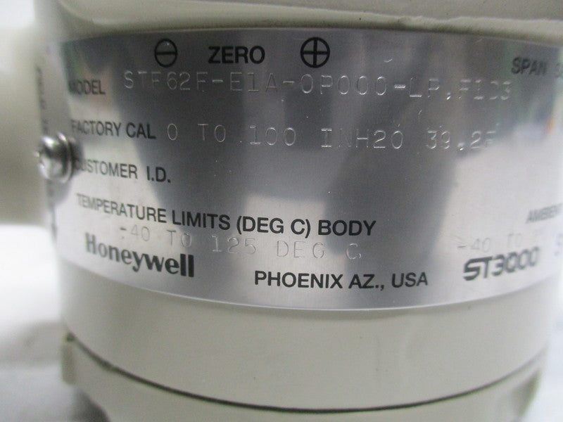 HONEYWELL STF62F-E1A-0P000-LP.F1D3 SMART TRANSMITTER  NSNP