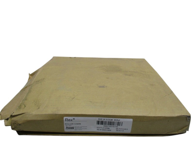 REXNORD REX100R10BX ROLLER CHAIN  NSMP