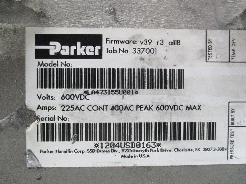 PARKER LA473155U001  UNMP