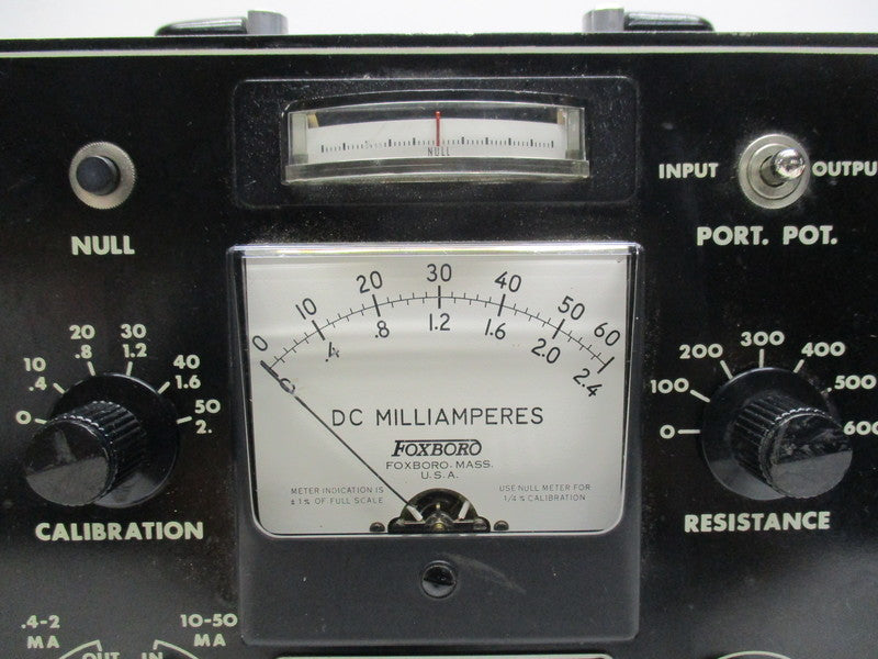 FOXBORO 8121 ELECTRONIC CONSOTROL CALIBRATOR  UNMP