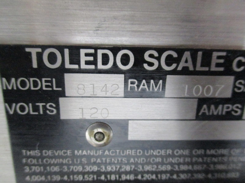 TOLEDO 8142 INTERFACE PANEL  UNMP