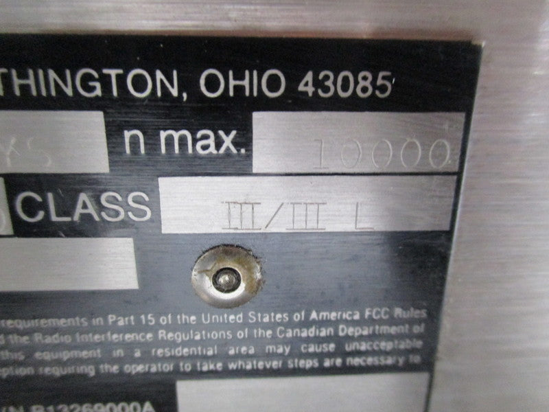 TOLEDO 8142 INTERFACE PANEL  UNMP