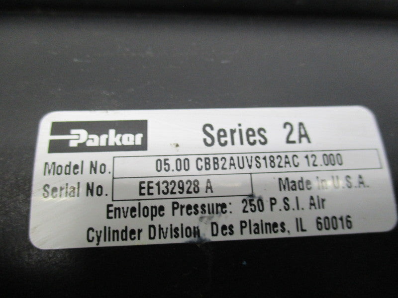 PARKER 05.00CBB2AUVS182AC12.000 HEAVY DUTY AIR CYLINDER  NSNP