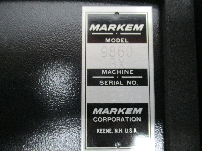 MARKEM 9860BX CONTROL BOX  UNMP