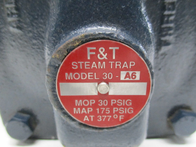 F & T MODEL 30-A6 STEAM TRAP  UNMP