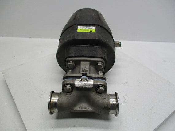 ITT 1.5-316L-RA25MAX-CWP150 PURE FLOW SANITARY VALVE * USED *