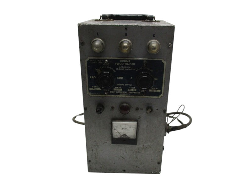 BRUNT INSTRUMENT MODEL 58 ACCIDENTAL GROUND LOCATOR  UNMP