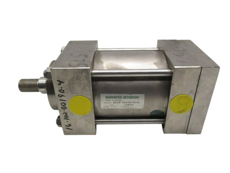 NUMATICS ZZAP-02A1E-0118 AIR CYLINDER 3-1/4" BORE 2" STROKE  NSNP