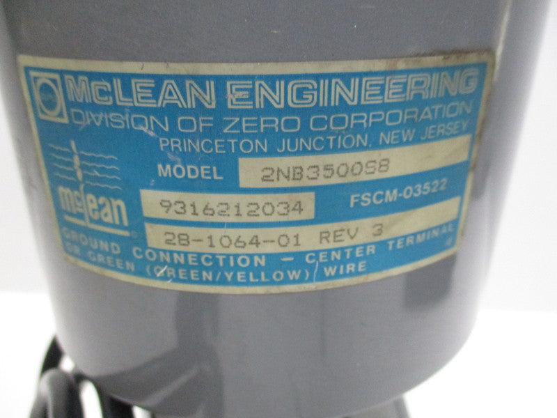 MCLEAN 2NB3500S8 BLOWER ASSEMBLY  NSNP