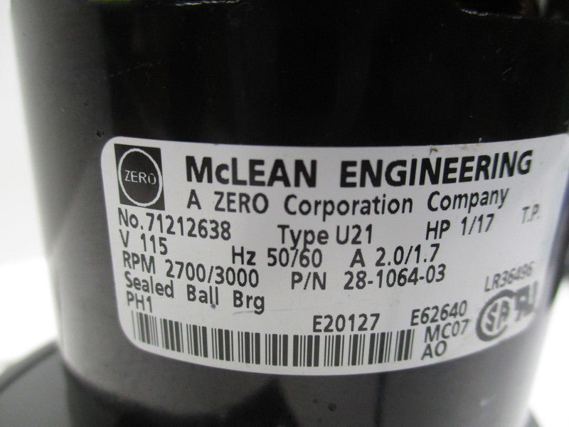 MCLEAN 2NB3500S8 BLOWER ASSEMBLY  NSNP