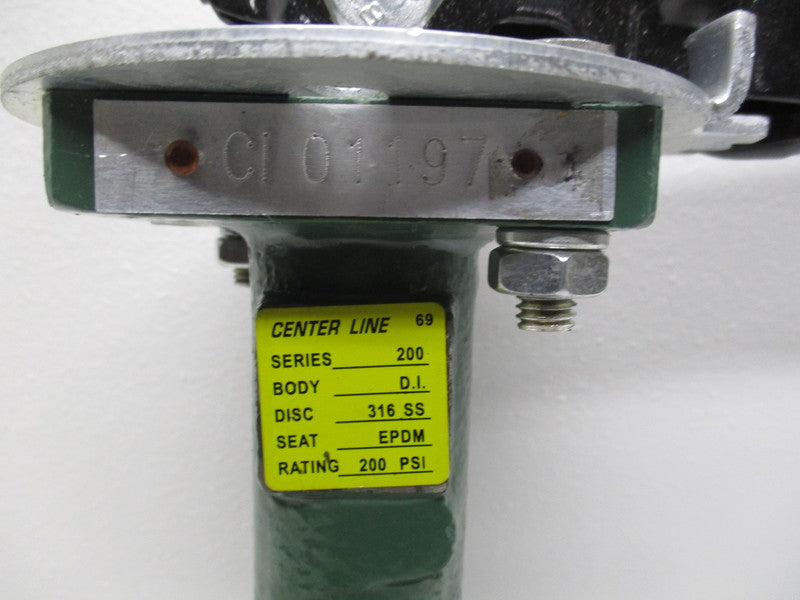 CENTER LINE 69 SERIES 200 BUTTERFLYVALVE 3"   NSNP