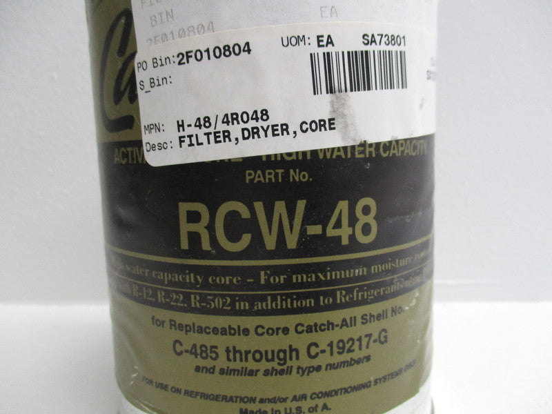 SPORLAN RCW-48 CATCH ALL FILTER DRIER * FACTORY SEALED *
