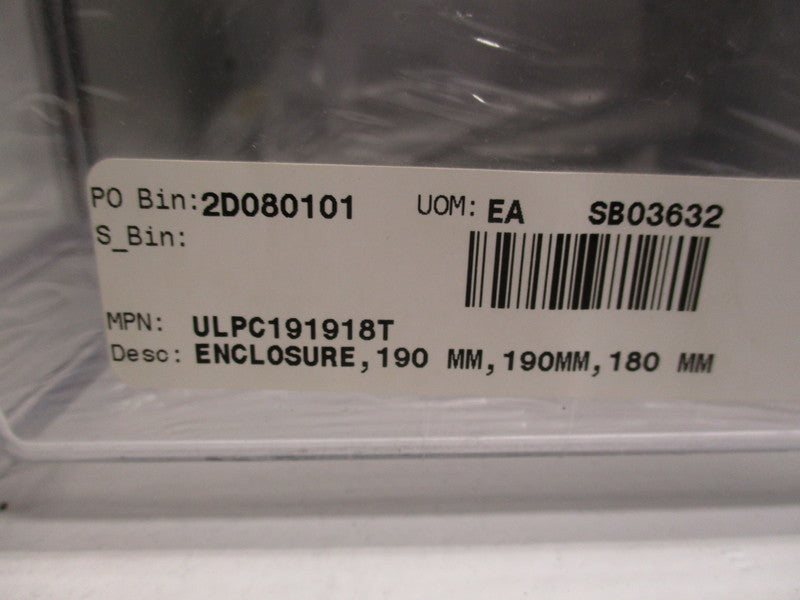 FIBOX ULPC191918T ENCLOSURE  NSNP IN PACKAGING