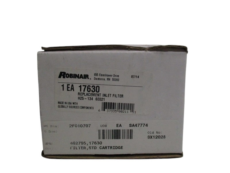 ROBINAR 17630 RECOVERY INLET FILTER  NSFS