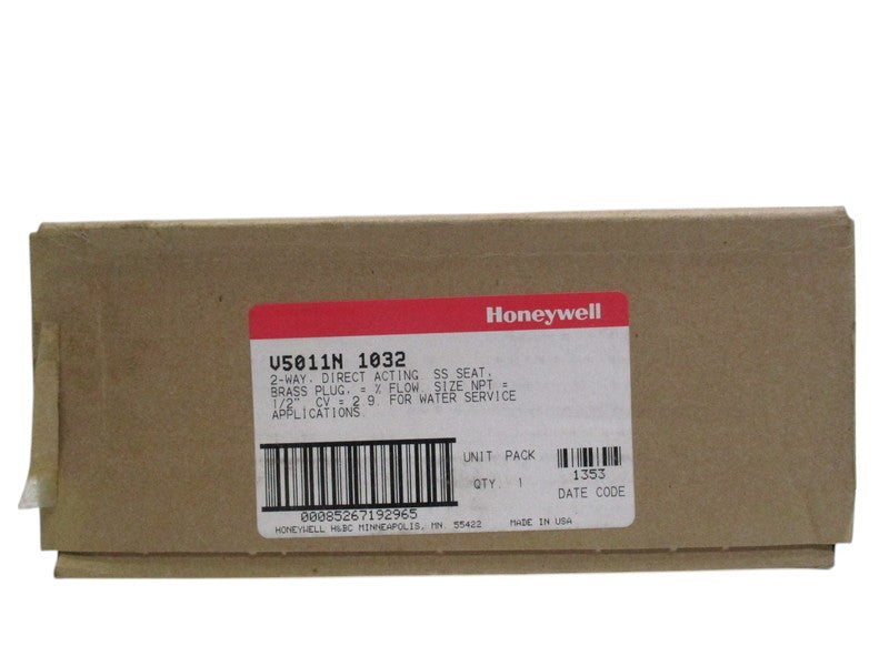 HONEYWELL V5011N1032 GLOBE VALVE 2-WAY DA 1/2"  NSMP