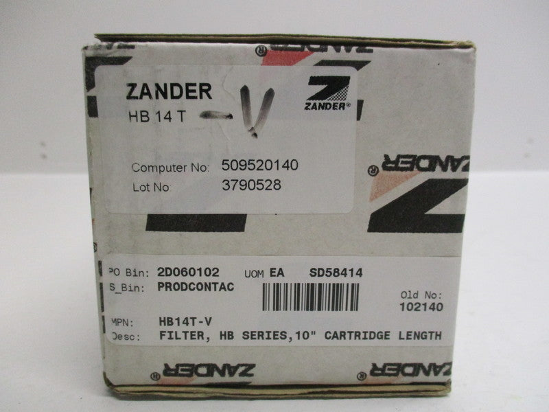 ZANDER HB14T FILTER  NSMP