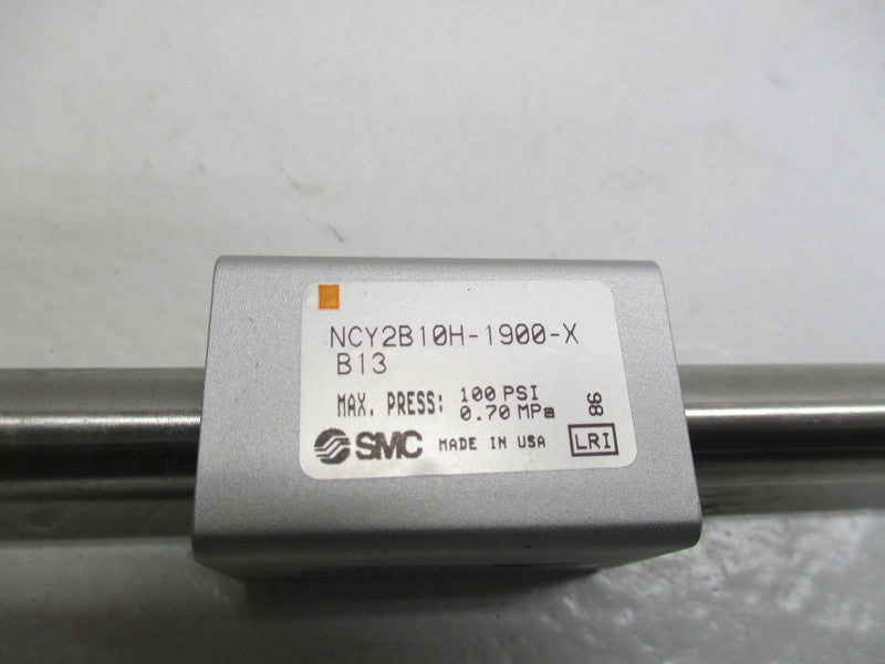 SMC NCY2B10H-1900-XB13 RODLESS CYLINDER 100PSI  NSNP