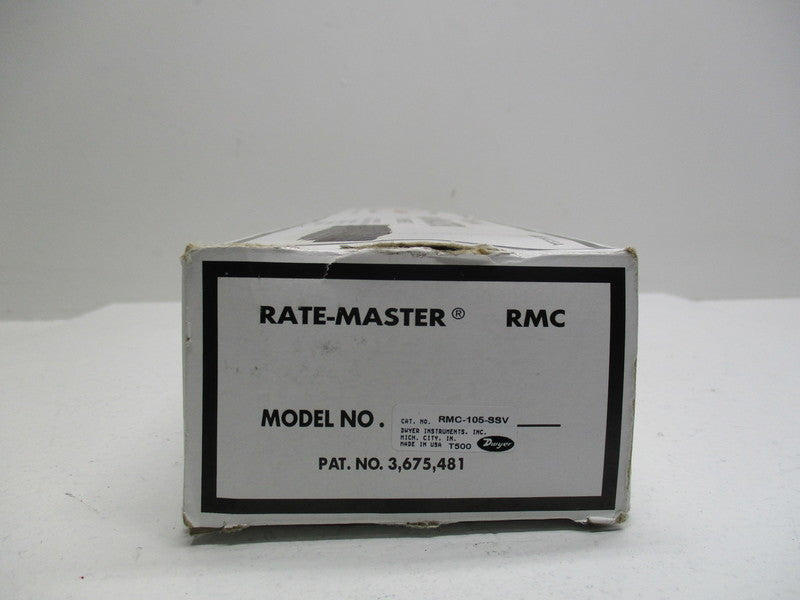 DWYER RMC-105-SSV FLOW METER 100-600  NSMP