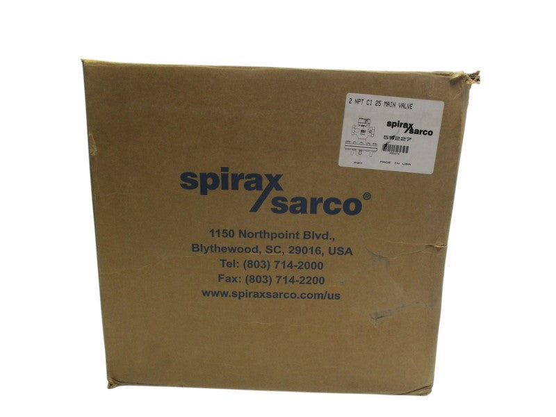 SPIRAX SARCO 55227 CAST IRON STEAM CONTROL VALVE 2"  NSMP