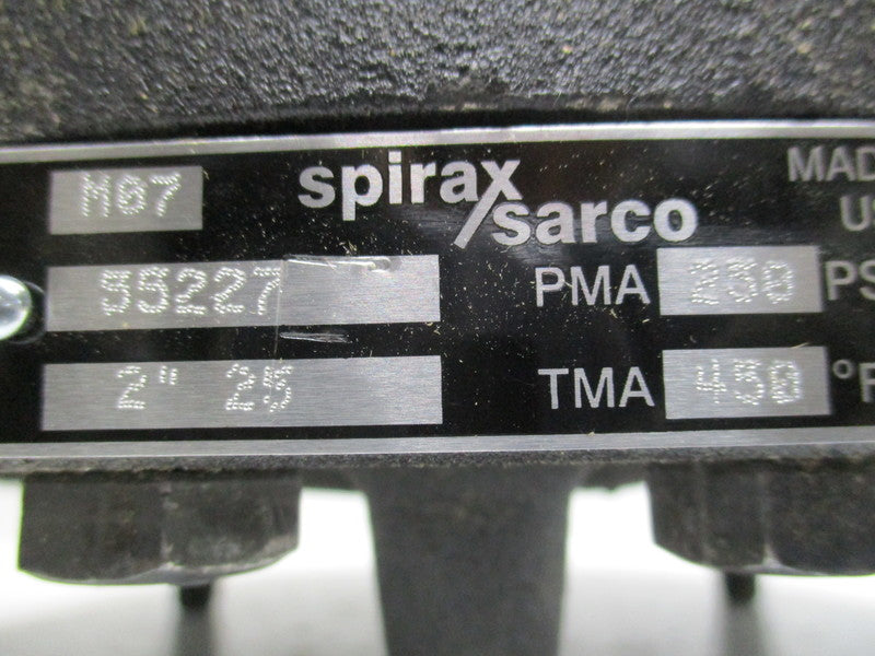 SPIRAX SARCO 55227 CAST IRON STEAM CONTROL VALVE 2"  NSMP