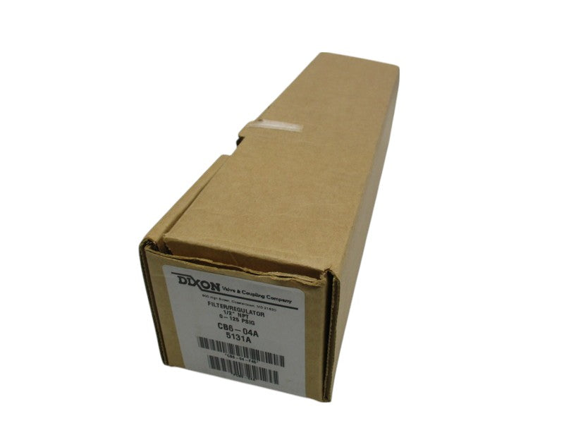 DIXON CB6-04A FILTER REGULATOR 1/2" NPT 0-125 PSIG  NSMP