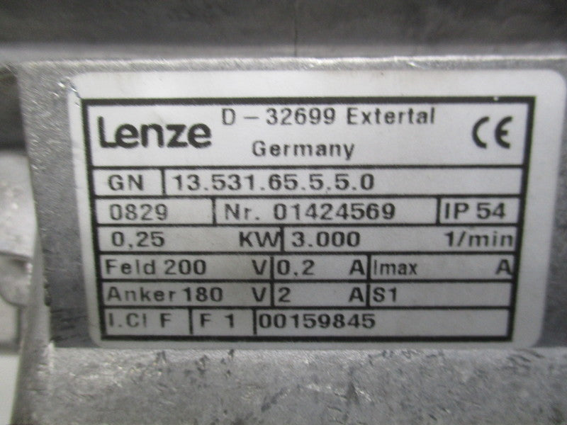 LENZE 13.531.65.5.5.0 GEAR MOTOR D-32699  NSNP